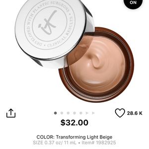 It cosmetics bye bye redness